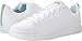 adidas Advantage Clean Sneaker, White/White/Green, 2.5 US Unisex Little Kid
