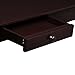 Yaheetech Wood Console Table for Entryway/Hallway, Sofa Table with Drawer and Storage Shelf, Black