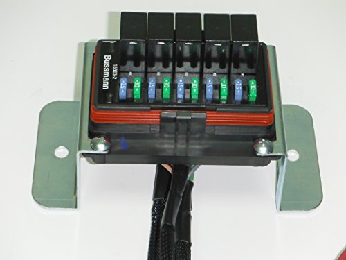 Concours Specialties Universal Waterproof Relay/Fuse ... fuse box ground 