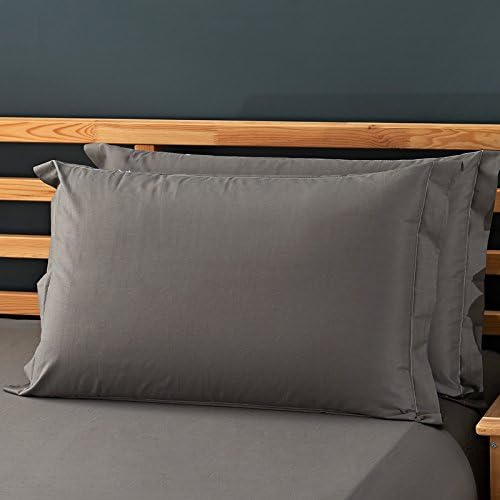 Coliang Throw Pillow Case, Zero Silk Cotton Pillowcase of Cotton Single Childrendult Students Pillowcase 50x75CM - Solid Sky Blue