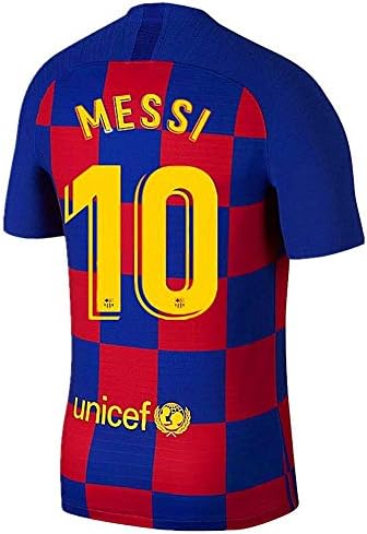 New Barcelona Home Mens 2019-2020 Season #10 Messi Soccer Jersey