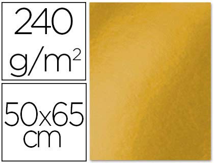 Liderpapel CX94 – Pack of 25 Cardstock, 50 x 65 cm, Old Gold