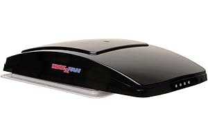 Maxx Air 0007500K MaxxFan Smoke Grey Deluxe Remote Fan Lid