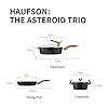 Haufson-Asteroid-Trio-Non-Stick-Cookware-with-Lid-5-Pieces-Set-Pot-And-Pan-Sets-Induction-PFOA-Free-Frying-Pan-28-cm-Saute-Pan-28-cm-with-Lid-Casserole-24-cm-with-Lid Haufson Asteroid Trio+, Non Stick Cookware with Lid, 5 Pieces Set, Pot And Pan Sets Induction, PFOA Free, Frying Pan 28…