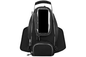 Motorcycle Tank Bag for Kawasaki Z750 Versys 1000 Versys 650 Ninja250SL, Large Capacity Storage with Touchscreen Phone Pocket