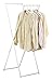 Ideaworks Hanging Clothes Rack, White