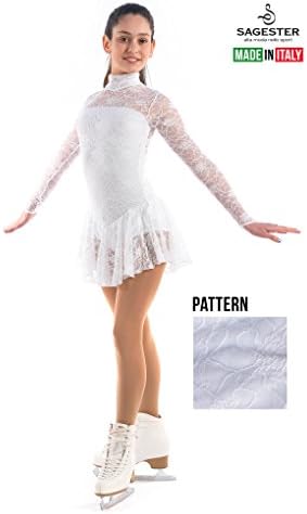 Sagester # 132 / Italy Hand-Made/Figure Ice Skating Dress, Roller Skating