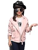 YJ.GWL Fashion Diagonal Zipper Jacket Pu Leather Side Pockets Outerwear Jacket for Spring