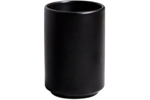 Khanjuan Japanese Ceramic Tea Cups, Handleless Ceramic Mugs, Simple Coffee Mugs, Solid Color Matte Glazed Tea Cups, Cups for 