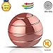 BOBOSOW Kinetic Desk Stress Relief Toy，Office Executive Metal Fidget Spinning Ball for Adults & Kids, Spinner Toys for ADHD & Eliminate Anxiety & Keep Focus & Relaxing (Rose Gold)