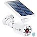 Motion Sensor Outdoor Solar Lights Waterproof Aluminum alloy(Not plastic) Solar Spot Lights, Solar Motion Detector Lights for Outside Patio Porch Wall Driveway Garden, 100-Week FREE Refund/Replacement