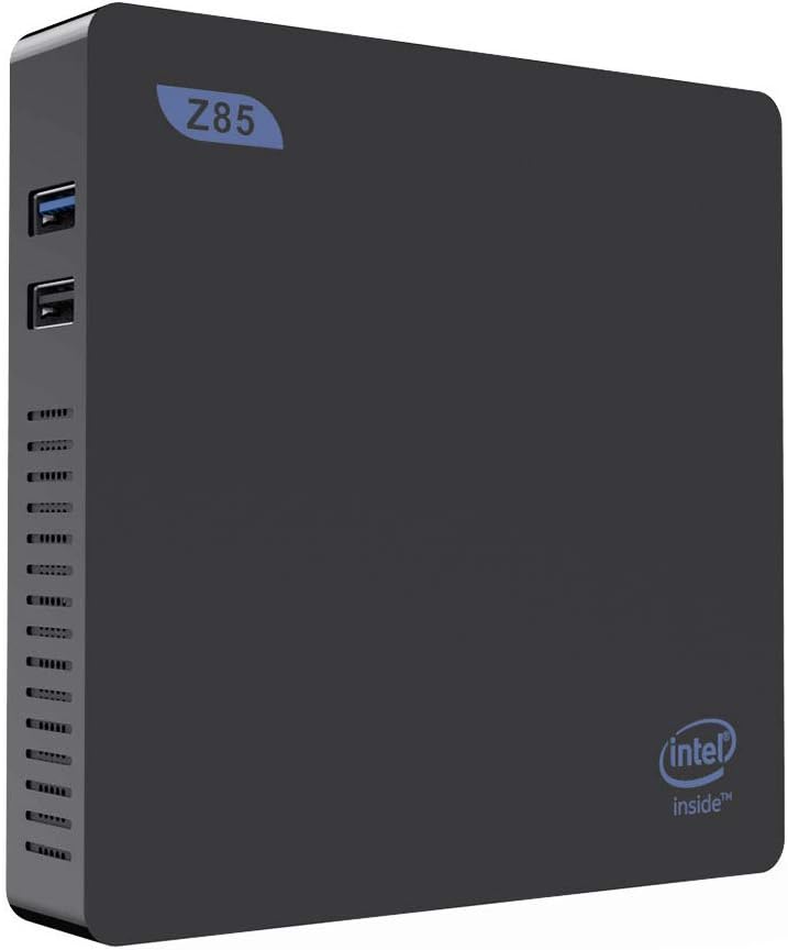 FLOUREON Mini PC Windows 10 Mini Computer 2GB RAM +32GB ROM Intel Atom x5-Z8350 Processor PC Mini Desktop DDR3 Intel HD Graphics 400 BT Dual Display VGA/HDMI Wifi 2.4G+5.8G