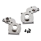SkyQ 1/10 Racing Aluminum Center Gear Box Mount for Axial SCX10-13 AX80009 Silver