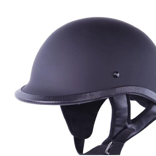 Hci 105 Matte Polo Style Motorcycle Half Helmet Xxl