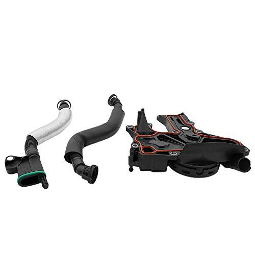 PCV Crankcase Vent Valve Breather Hose Kit Compatible with 2.0L Turbo