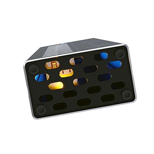 USB Hub Powered - Multi Port USB Hub with 10 USB 3.0 Ports, 3 Charging Ports, Cords C and A, Power Adapter - Black - by Latorice
