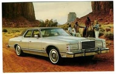 Amazon Com 1977 Ford Ltd Landau 4 Door Postcard Everything Else