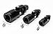 Bastex Black Complete Impact Universal Joint Set, Made of CR-V Steel. 3 Universal Joint Socket Piece Swivel Set. Wobble Elbow Extension Sets