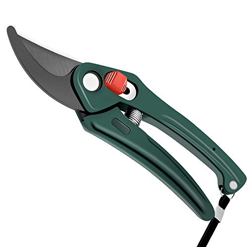 Sonkir Gardening Hand Pruner Pruning Shear, Professional Garden Clippers Manual Hand Pruner for Garden
