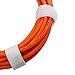 GLS Audio 25ft Mic Cable Cord - XLR Male to XLR Female Cables - 25' Balanced Mike Cord - Orange