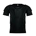 TUOYR Padded Shirt Youth Boys Padded Compression Sports Protective T-Shirt Rib Chest Protector Extreme Exercise
