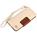 HILDA Phone Case Compatible with iPhone 6, iPhone 6s,[Upgraded-Opened Volume and Power Button Ports,no Break Issues],Wallet Case,PU Leather Case,Credit Card Holder,Flip Cover Skin[Brown]