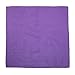 CTM® Cotton Solid Color Bandanas, Dark Purple