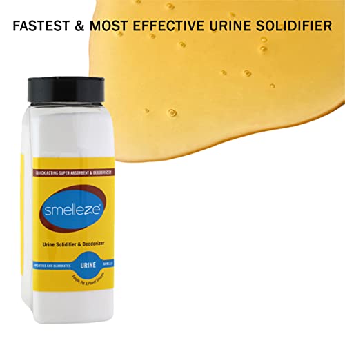 SMELLEZE Urine Super Absorbent, Solidifier & Deodorizer 2 lb. Granules