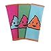 WHOOSH! Awesome Cloths - Microfiber Cleaning Cloths - Poo Series (Colors May Vary)