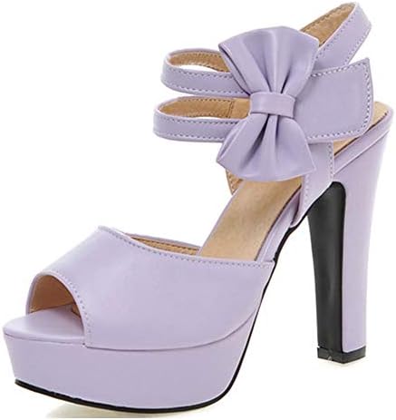 SaraIris Women's Platform Sandals Cute Flower High-Heeled Party Wedding Open Toe Ladies Sandals Pump Shoes