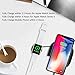 2 in 1 Wireless Charger for Apple Watch,Wireless Charger Pad Stand Qi Fast Wireless Charging Station for Apple Watch Series 4/3/2/1/Airpods 2/iPhone Xs Max/XR/X/8 Plus/8 Samsung Note 9/8 and More