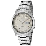 Seiko Men’s SNK797K Automatic Ivory Dial Stainless Steel Watch, Watch Central