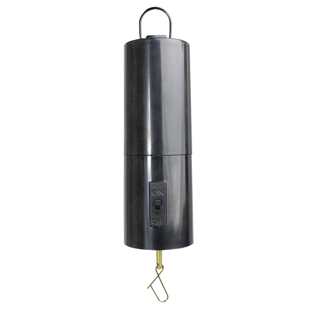SUNERLORY Rotary Motor for Stainless Steel Wind Chimes, Mobile Battery Motor Electric Wind Spinner - Battery Operated for Home/Party/Wedding/Disco Uniform Rotation