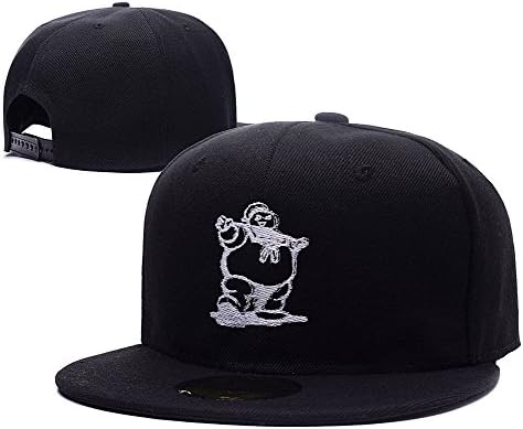 RHXING Ghostbusters Stay Puft Marshmallow Man Adjustable Embroidery Snapback Cap Hats