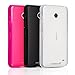 Fosmon Nokia Lumia 630, Nokial Lumia 635 SLIM-Fit Case [DURA FRO] Flexible TPU Cover - Retail Packaging (Black)