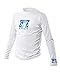 Body Glove Wetsuit Junior Basic Fitted Long Arm Rash Guard, White, 14