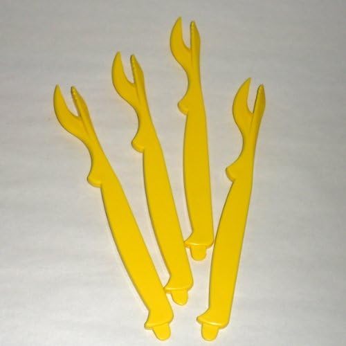 Sea-Sheller for Crab, Lobster, Shrimp - 4 pack (Yellow) Color: Yellow Model: (Home & Kitchen)