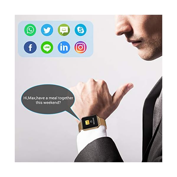 HopoFit Smartwatch Donna, Orologio Fitness Activity Tracker IP67  Impermeabile con Cardiofrequenzimetro da Polso… - Barter Italia
