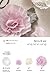 Ling's moment Large Paper Flower Decorations for Wall, 5 X Handcrafted Pink & White Crepe Paper Flowers for Baby Nursery Bridal Shower Party Wedding Backdrop Archway Centerpiece
