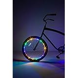 Brightz WheelBrightz LED Bicycle Wheel Accessory Light (for 1 Wheel), Rainbow