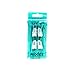 HICKIES 1.0 Elastic One Size Fits All Durable No-Tie Laces - Turquoise (14 Shoelaces, Works in all shoes)
