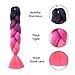 Hairingrid Jumbo Braid Hair Ombre Extension 24inch 6pcs/Lot 100g/pc Synthetic Hair Twist Braiding Hair Crochet Hair for African American Women (R76XM54#)