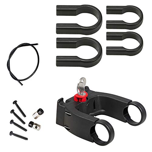 Klickfix Stuuradapter E, met slot, voor e-bikes met display, universeel, geschikt voor sturen van 22 - 26 mm diameter en… - Image 3