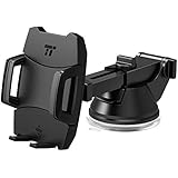 TaoTronics Car Phone Mount, Phone Holder for Car Dashboard with One-button Release, Fits iPhone 8 X, Galaxy, Nexus, and Other Popular Smartphones