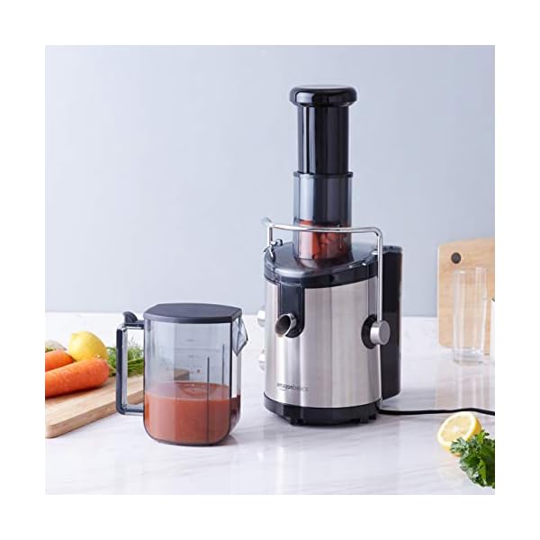 Amazon Basics MJ-60JM01B-UK Juicer, 600W - Black
