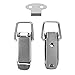 Accessbuy Stainless Steel Spring Loaded Toggle Latch Hardware Catch Clamp Clip for Small Trunk, Case, Box, and Chest 4 Pack (73mm Overall Length)