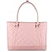 Gonex Women Laptop Tote Bag, 15.6 Inch Lightweight Tablet Handbag Shoulder Bag Briefcase for Business Work Travel Rose Gold
