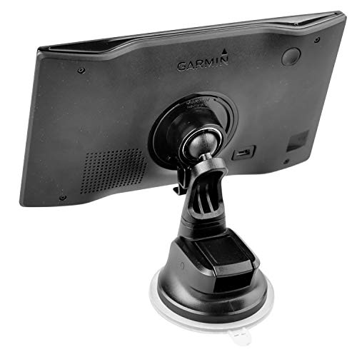 Sturdy Sticky Gel Suction Cup GPS Ball Mount for Garmin GPS Units, Dashboard Windshiled Window Dash GPS Car Holder for Garmin Nuvi Dezl RV Drive Drivesmart Zumo Driveassist DriveLuxe StreetPilot