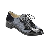 Marilyn Moda Women's HPB001 Wingtip Perforated Dress Oxfords