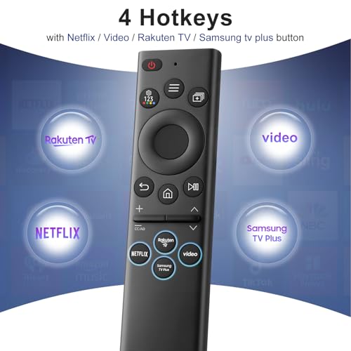 Universal para Mando-Samsung-Smart-TV,Mando a Distancia para Samsung Televisión Original Solar,Paquete de 2
